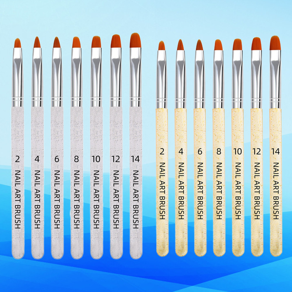 Nail Art Brush Set - 14Pcs Nail Art Pen Set Uv