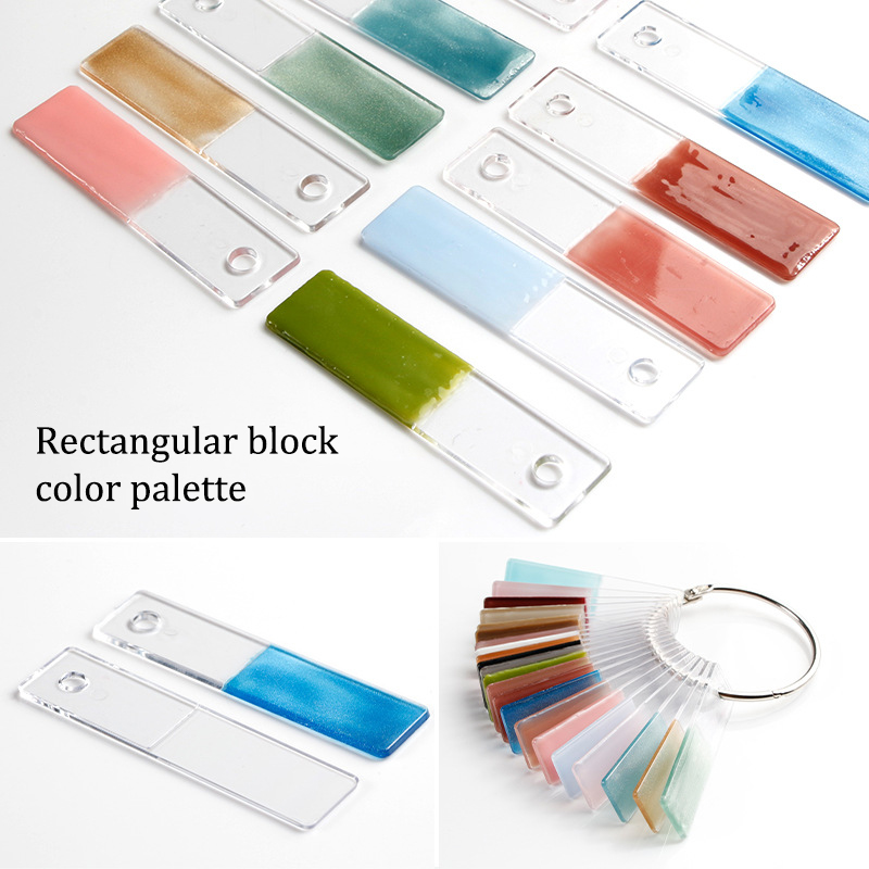 Nail Art Quotes - Rectangle Fake Nail Art Display Swatch