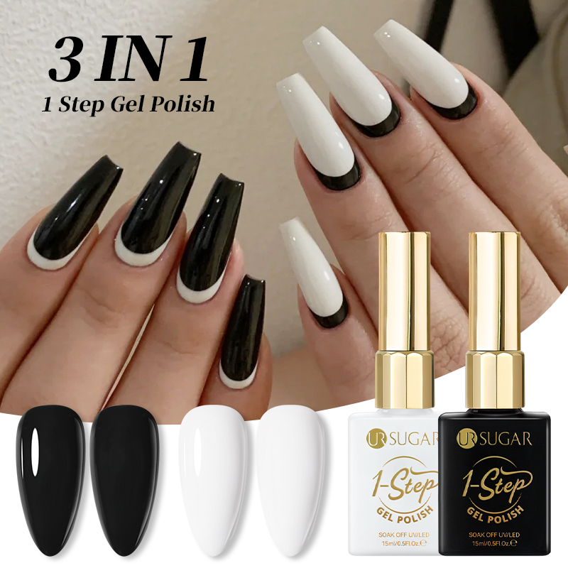 Nail Art One Stroke - UR SUGAR 3 IN 1 Black