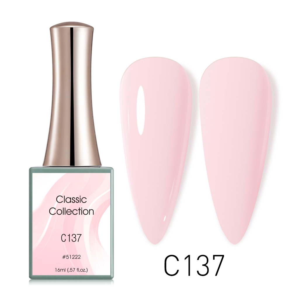 Nail Art One Piece - Canni Jelly Pink Nail Gel Polish