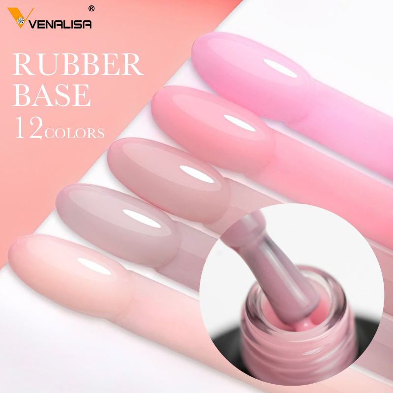 VENALISA Đế Cao Su Màu Lông Ge - đánh giá và giá Nail Art One Piece