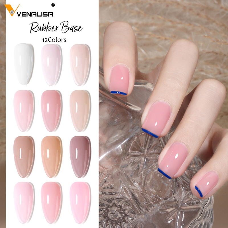VENALISA Đế Cao Su Màu Lông Ge - đánh giá và giá Nail Art One Piece