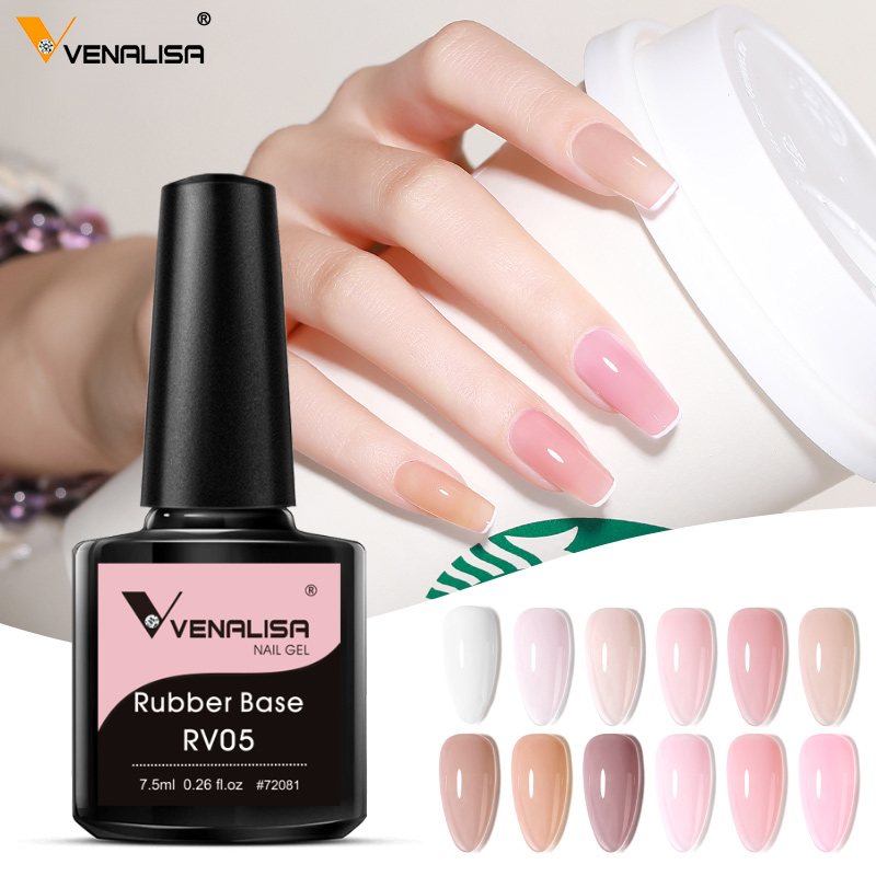 VENALISA Đế Cao Su Màu Lông Ge - đánh giá và giá Nail Art One Piece