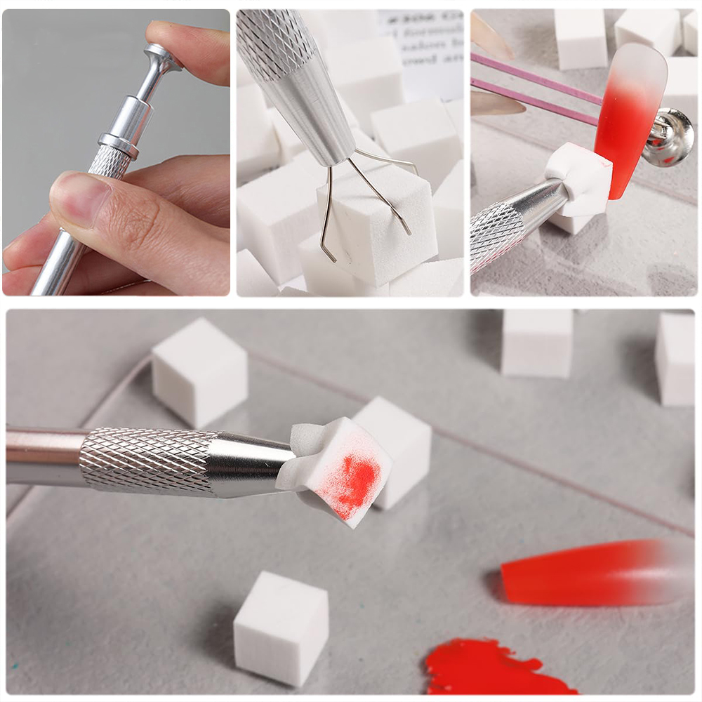 LULAA Nail Art Sponge DIY Grad - đánh giá và giá Nail Art One Piece