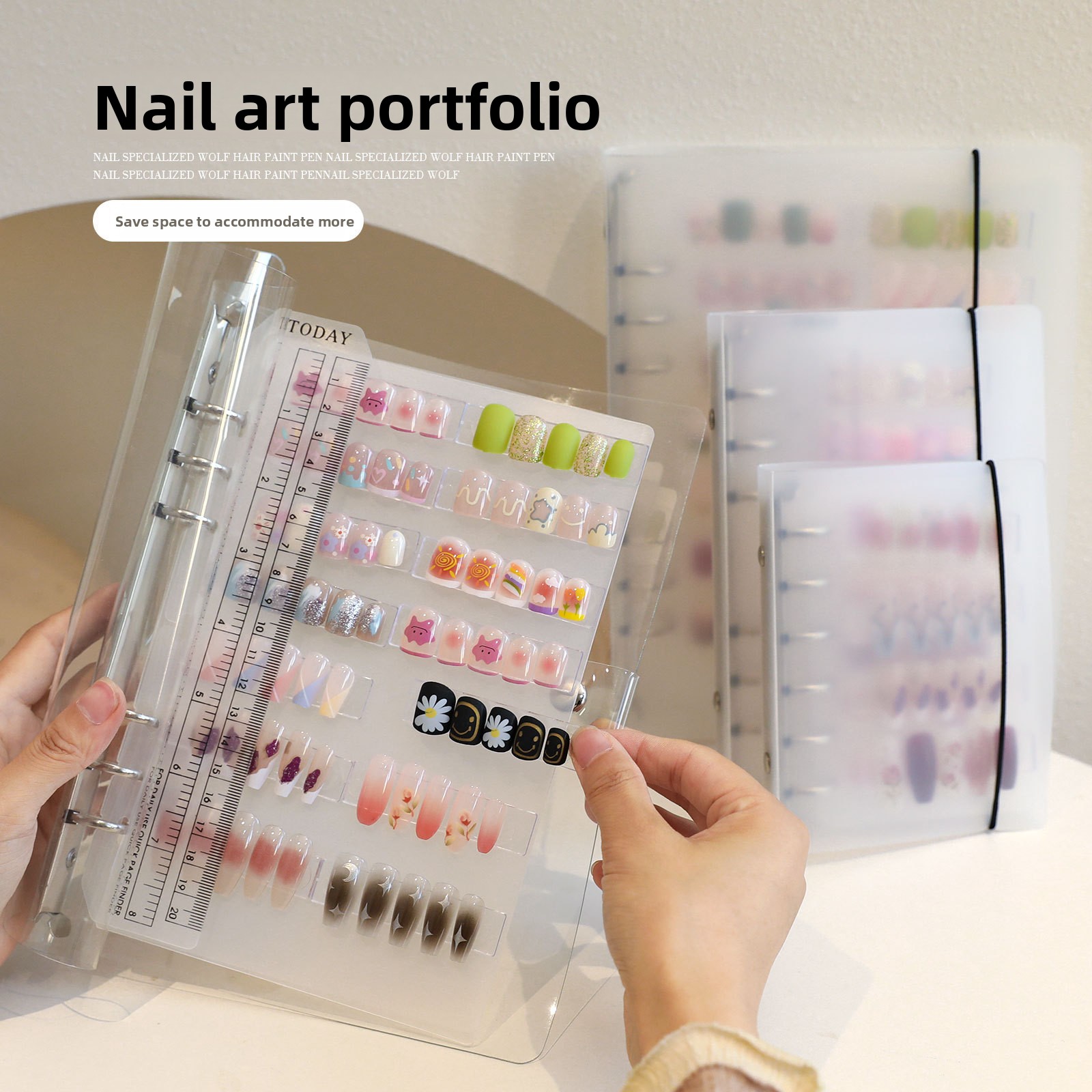 Nail Art Piece Storage Book La - đánh giá và giá Nail Art One Piece