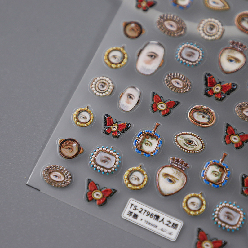 1pcs 5D Embossed Halloween Mix - đánh giá và giá Nail Art Zelda