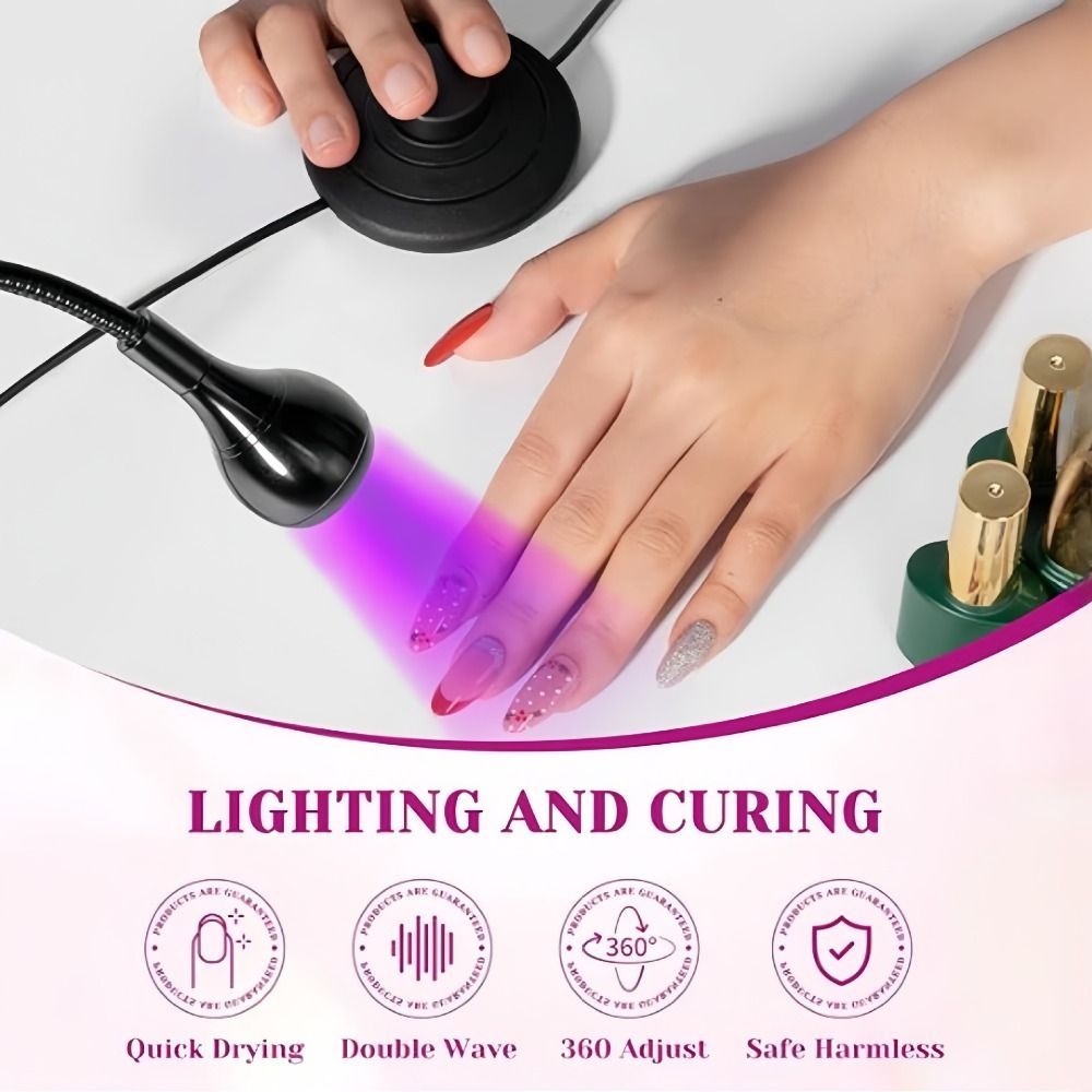 5W/3W UV Led Nail Lamp Foot Pe - đánh giá và giá Nail Art Ideas