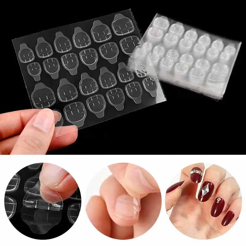 1 Set Nail Adhesive Tabs Jelly - đánh giá và giá Nail Art Quotes