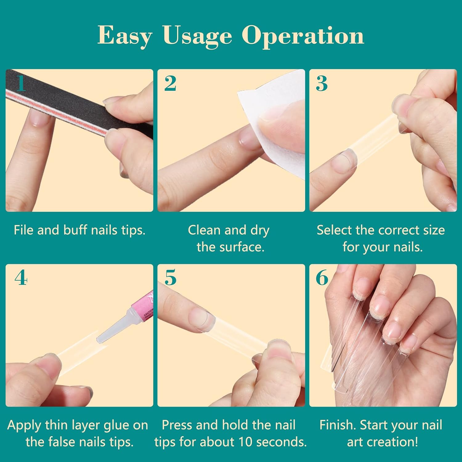 100pcs/Box XXL Extra Straight  - đánh giá và giá Nail Art Xxl
