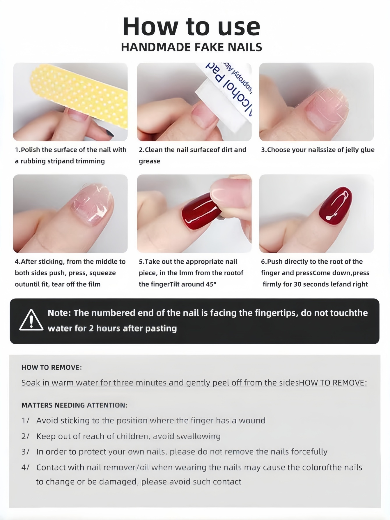10-Piece Set of Short Square R - đánh giá và giá Nail Art Quotes