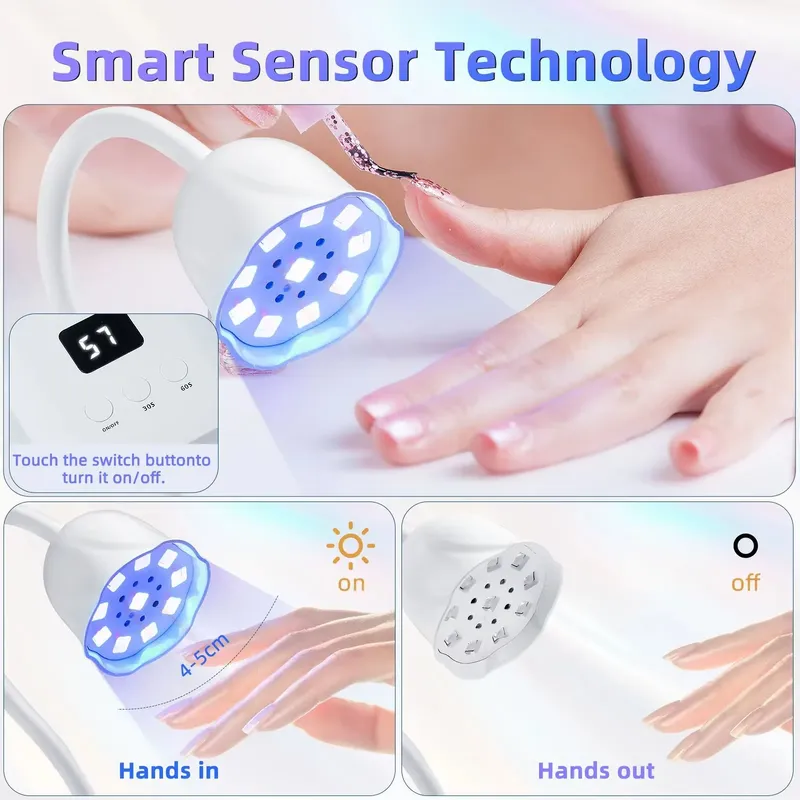 Wireless Nail Lamp LED UV Timi - đánh giá và giá Uv Led Lamp Nail