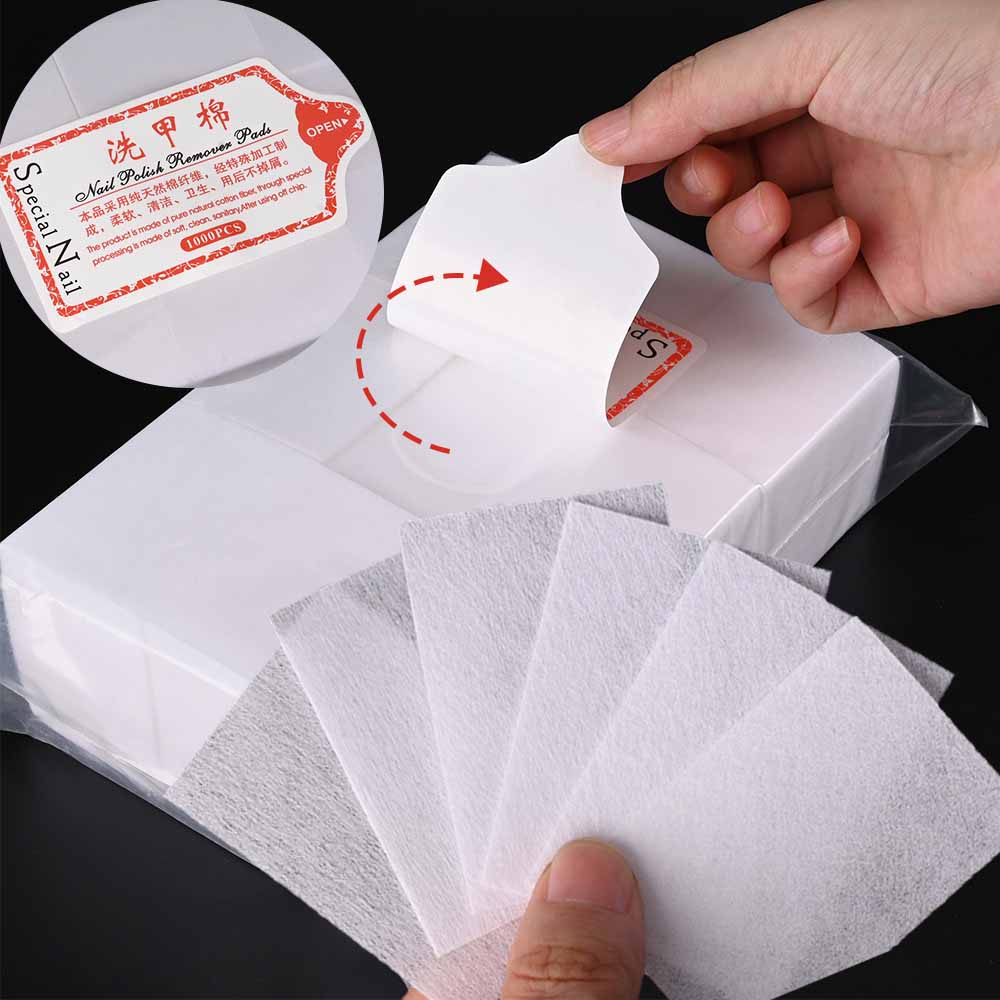 100/1000Pcs Nail Cleansing Wip - đánh giá và giá Nail Art Ideas