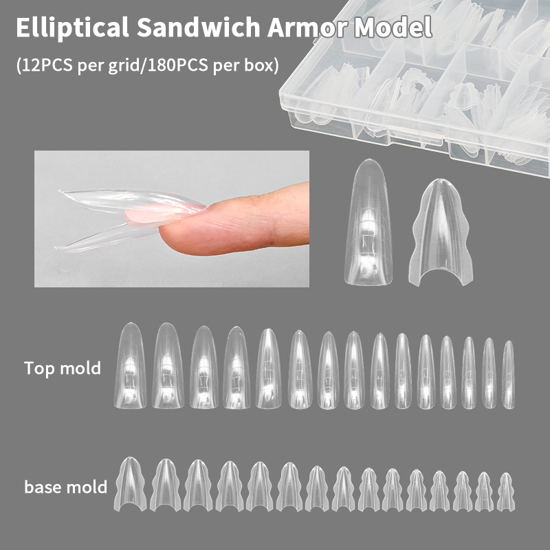 Z. 180 Pcs/Box Sandwich Dual N - đánh giá và giá Nail Art Zone