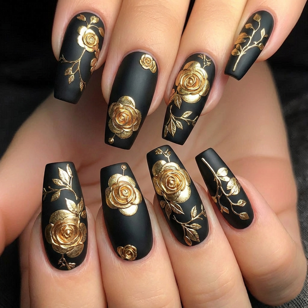 3D fake nails for women girls  - đánh giá và giá Nail Art Flower