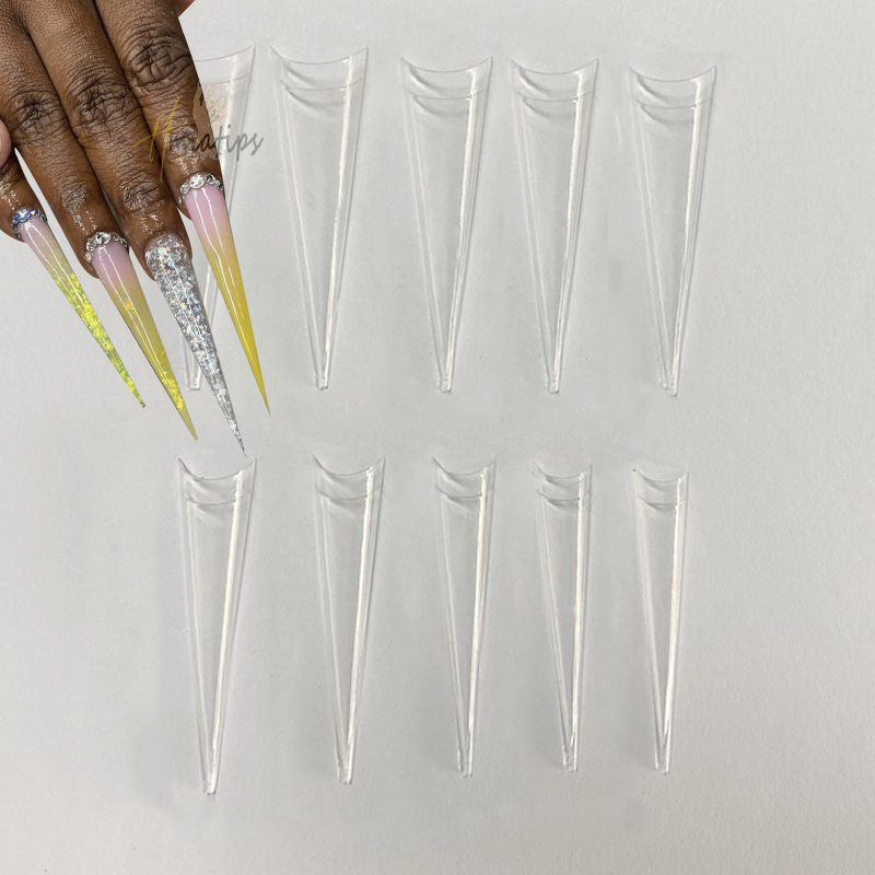 XXL Stiletto Extra Long False  - đánh giá và giá Nail Art Xxl