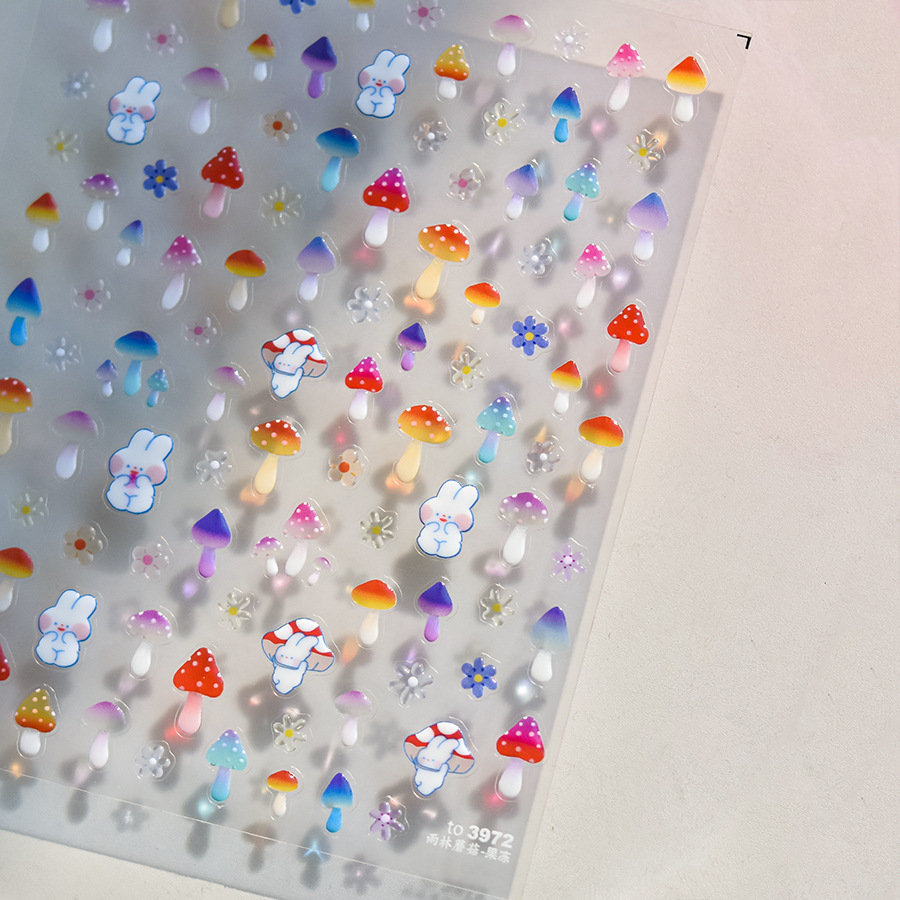 1Pcs 5D Kawaii Nail Stickers C - đánh giá và giá Nail Art Zelda