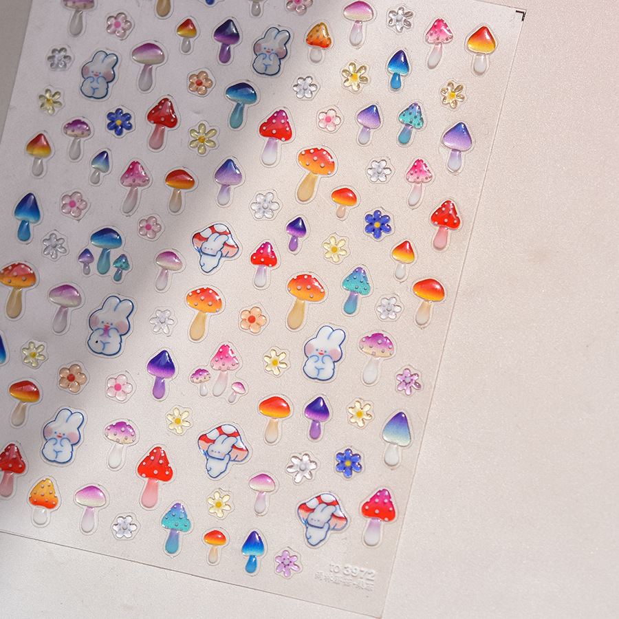 1Pcs 5D Kawaii Nail Stickers C - đánh giá và giá Nail Art Zelda