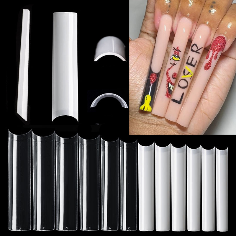 500 Bộ Vuông Dài Không C Đường - đánh giá và giá Nail Art Xxl