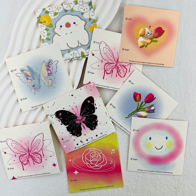 50Pcs 6.5x6.5cm 8x8cm Press On - đánh giá và giá Nail Art Quotes