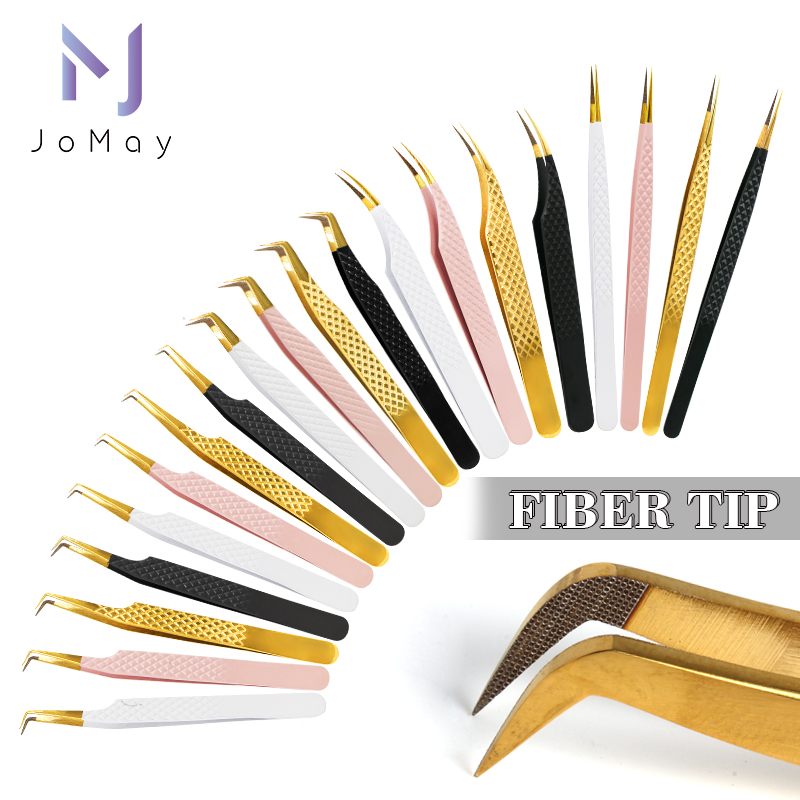 1pc Fiber Tip Tweezers Stainle - đánh giá và giá Nail Art One Piece