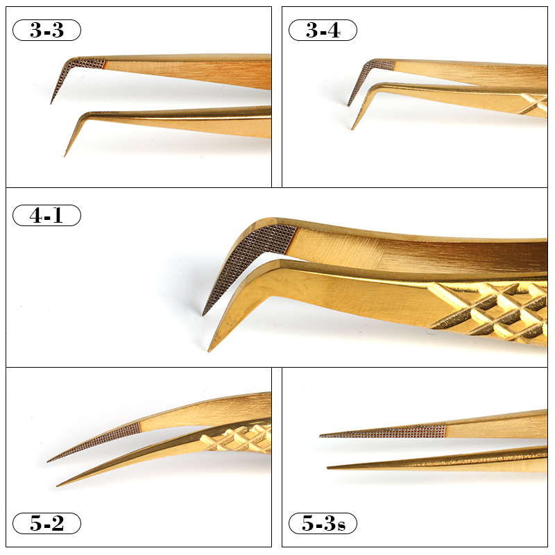 1pc Fiber Tip Tweezers Stainle - đánh giá và giá Nail Art One Piece