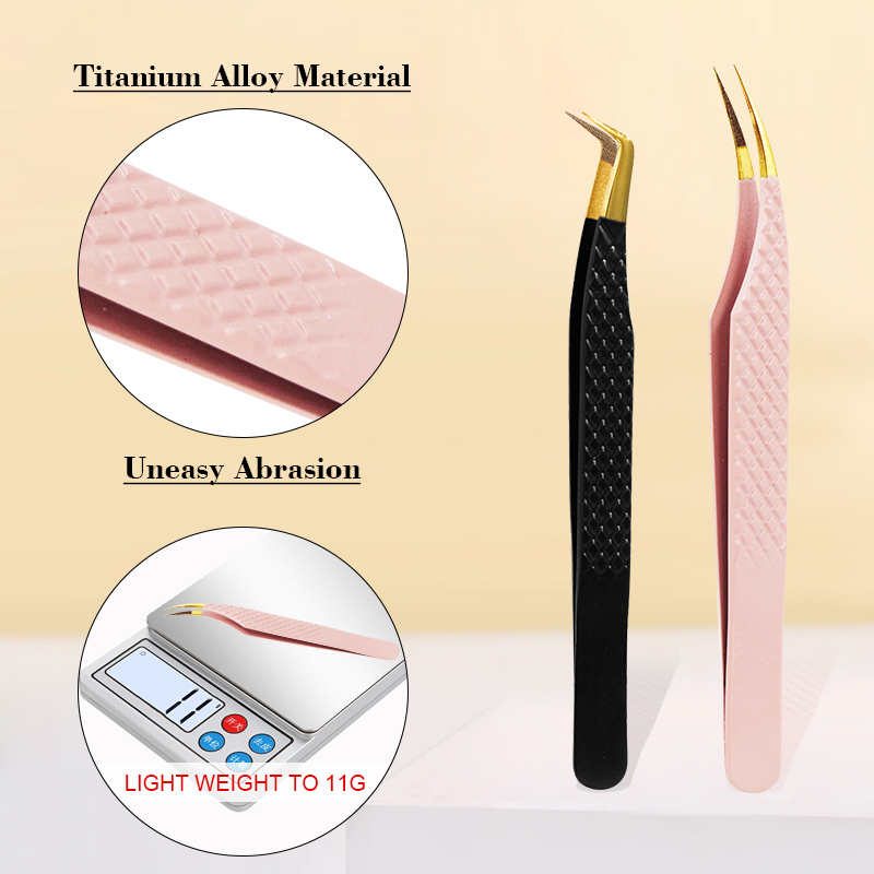 1pc Fiber Tip Tweezers Stainle - đánh giá và giá Nail Art One Piece