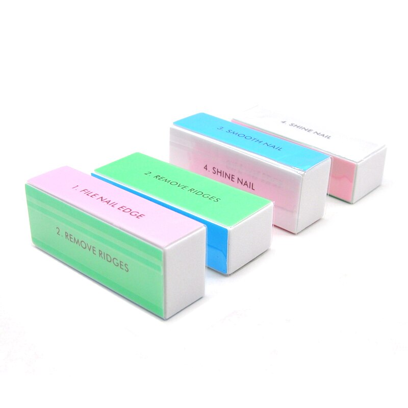 5pcs  Colorful Buffing Block 4 - đánh giá và giá Nail Art Glossy