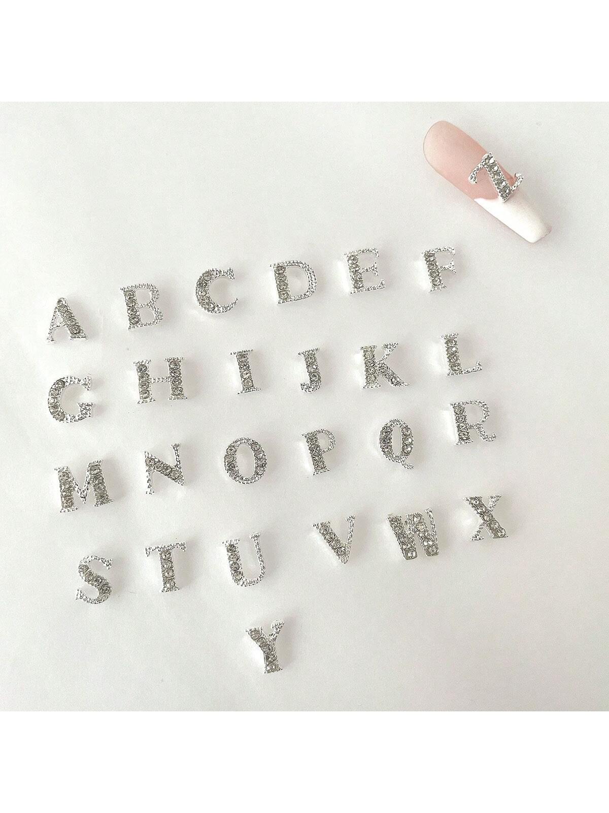 26pcs/pack A To Z Alphabet Sha - đánh giá và giá Nail Art Zone