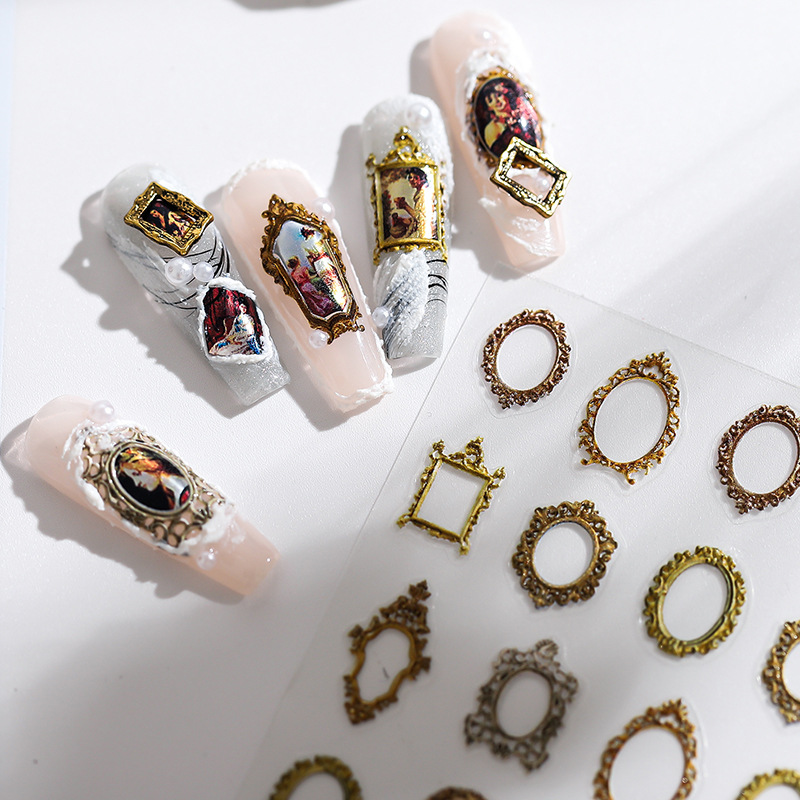 5D metallic gloss nail sticker - đánh giá và giá Nail Art Zelda