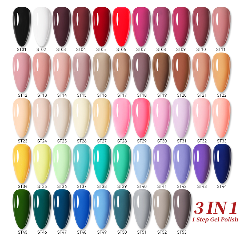 UR SUGAR 15ml 1 Step Gel Polis - đánh giá và giá Nail Art One Stroke