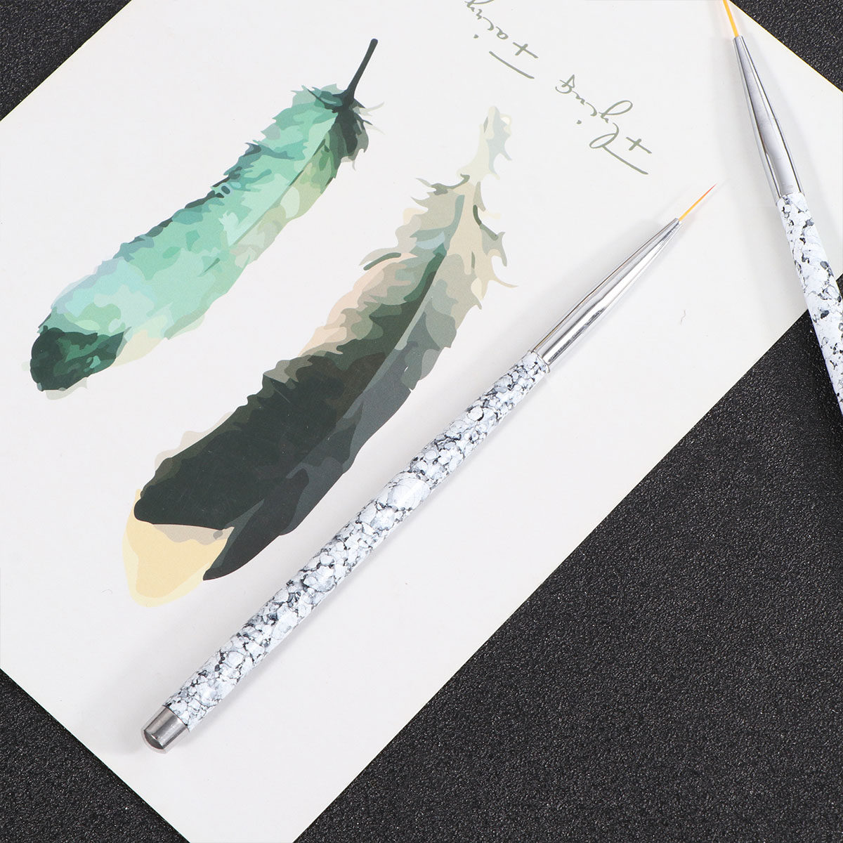 3Pcs Nail Art Liner Brushes Se - đánh giá và giá Nail Art Brush Set