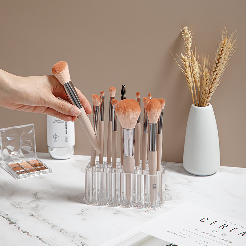 26 Holes Acrylic Nail Brushes  - đánh giá và giá Nail Art Brush Set