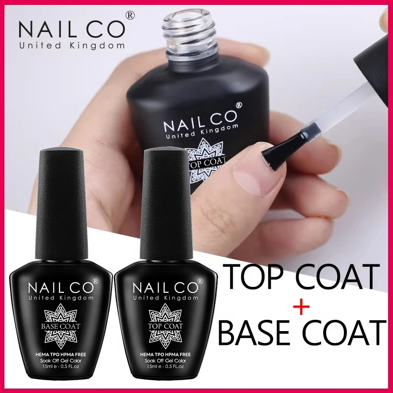 NAILCO Top Coat Base Coat Magi - đánh giá và giá Nail Art One Piece