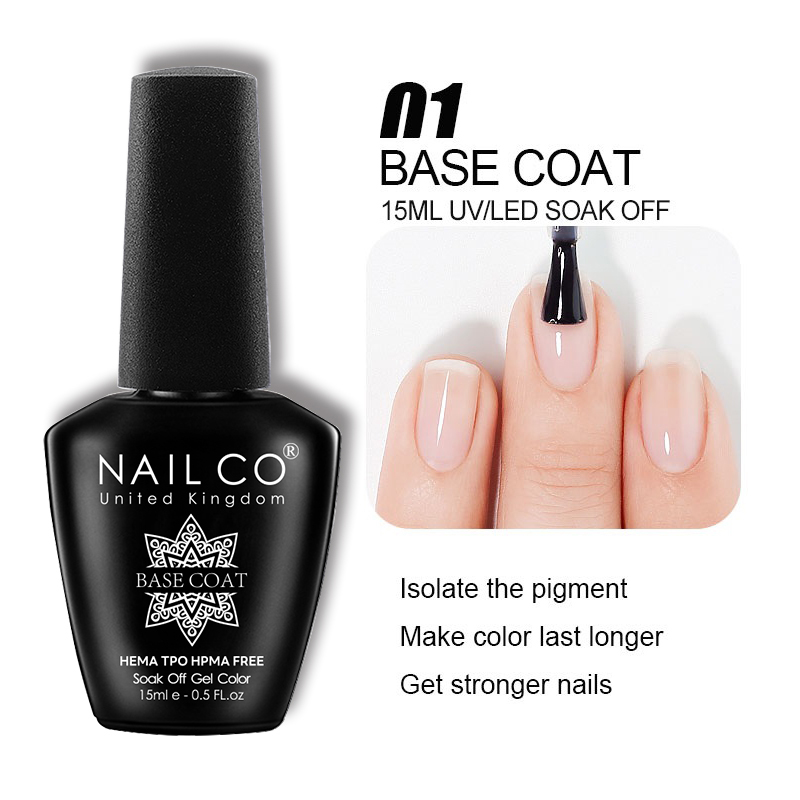 NAILCO Top Coat Base Coat Magi - đánh giá và giá Nail Art One Piece