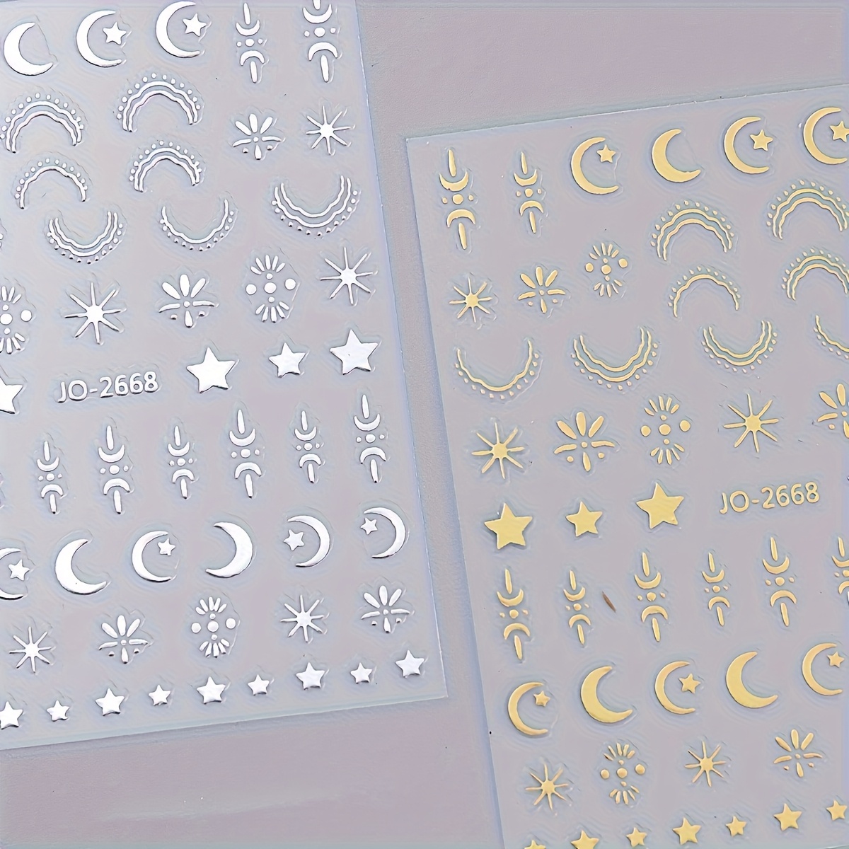 Set of 4 Bohemian Star And Moo - đánh giá và giá Nail Art Quotes