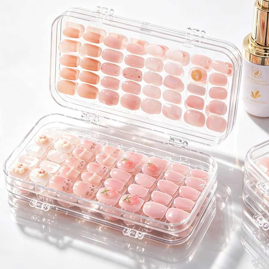 Clear Foldable Press On Nail S - đánh giá và giá Nail Art Quotes