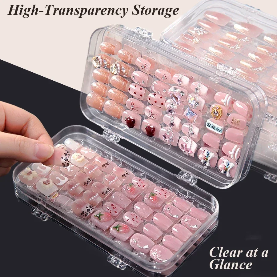 Clear Foldable Press On Nail S - đánh giá và giá Nail Art Quotes