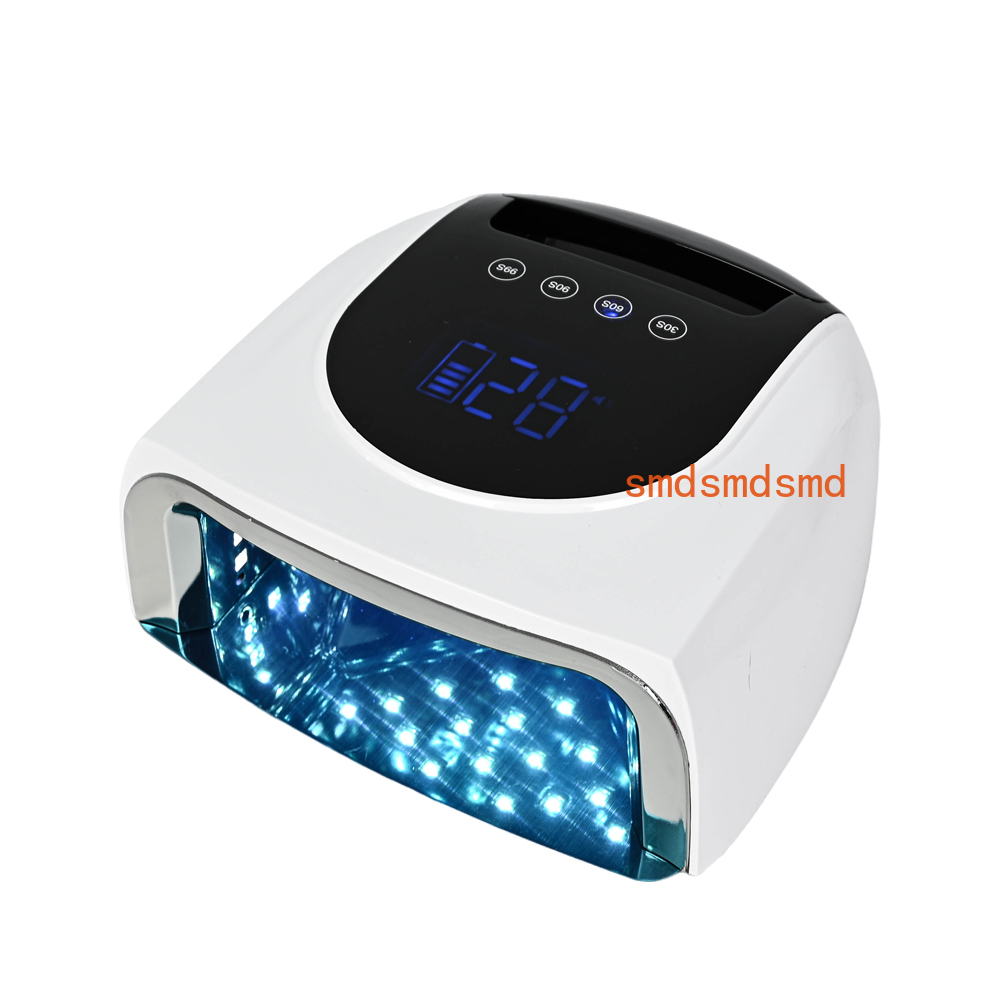 Rechargeable 96W Nail Lamp wit - đánh giá và giá Uv Led Lamp Nail