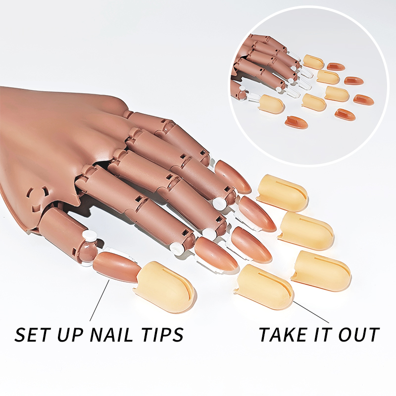 Nail Fake Practice Hand Movabl - đánh giá và giá Nail Art Quotes