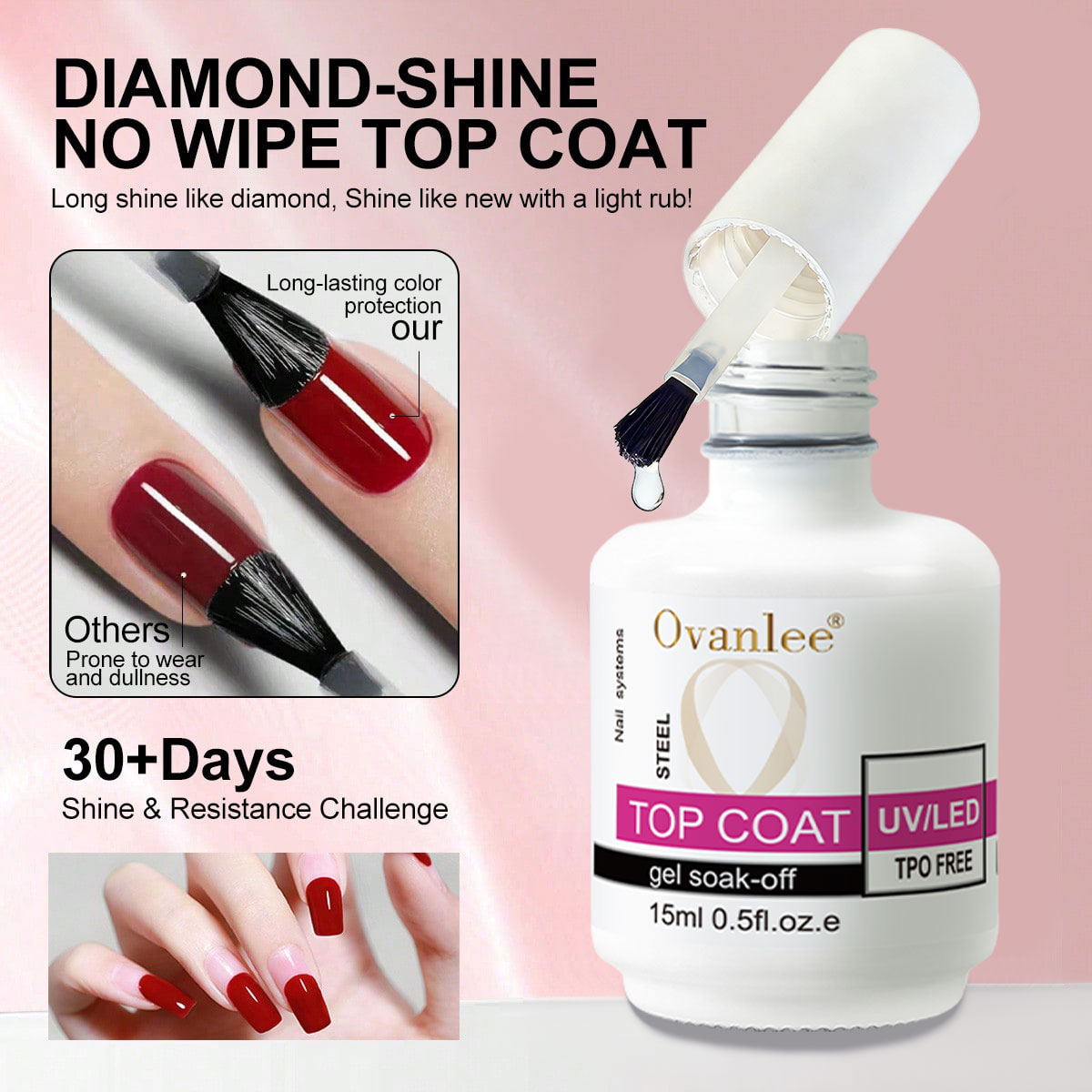 Manicure Blooming Gel Base Coa - đánh giá và giá Nail Art Glossy