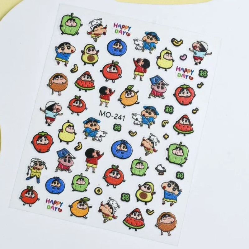Crayon Shin-chan Creative Pape - đánh giá và giá Nail Art Quotes