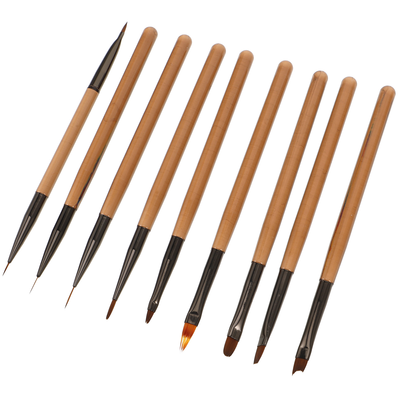 1Set Elegant Nail Art Brushes  - đánh giá và giá Nail Art Brush Set